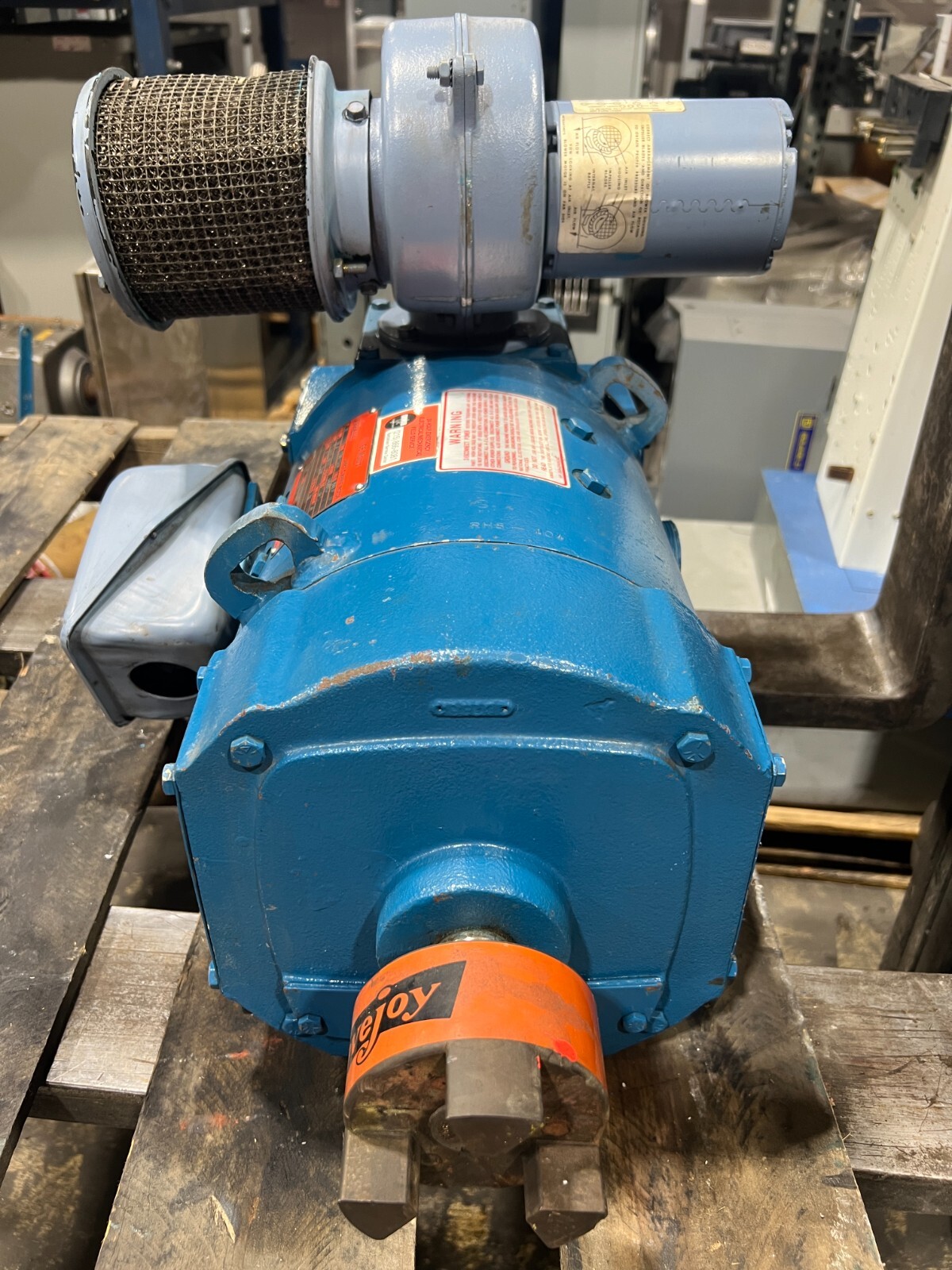 👀 GE GENERAL ELECTRIC KINAMATIC 10 HP DC MOTOR W/ COOLING BLOWER 1750/2300 RPM