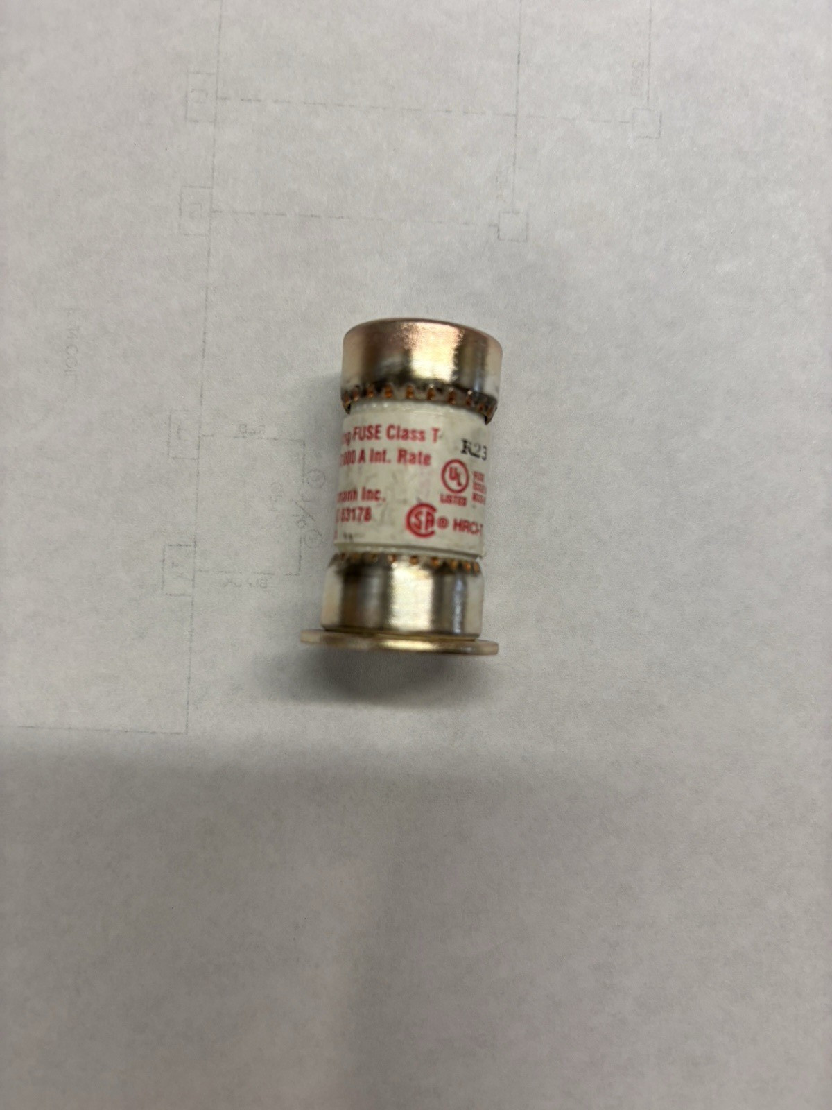 Bussman JJS 60 Fast Acting Fuse 60A 600VAC Class T. *TESTED*