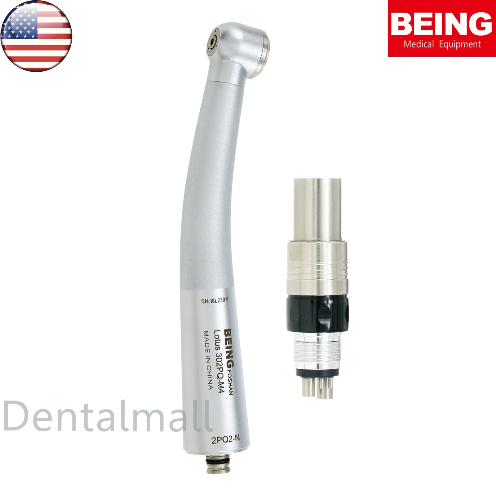 US BEING Dental High Speed Air Turbine Handpiece fit KaVo MULTIflex 6 pin M4