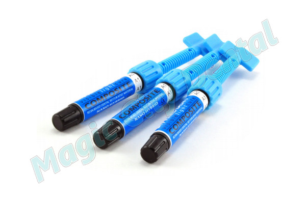 Prime-Dent Light Cure Nano-Hybrid Dental Resin Composite A2 Syringe