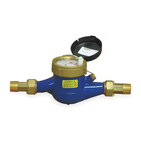 Pulsafeeder Mtr201 Flowmeter, Pulse, 22 Gpm, 3/4 In.