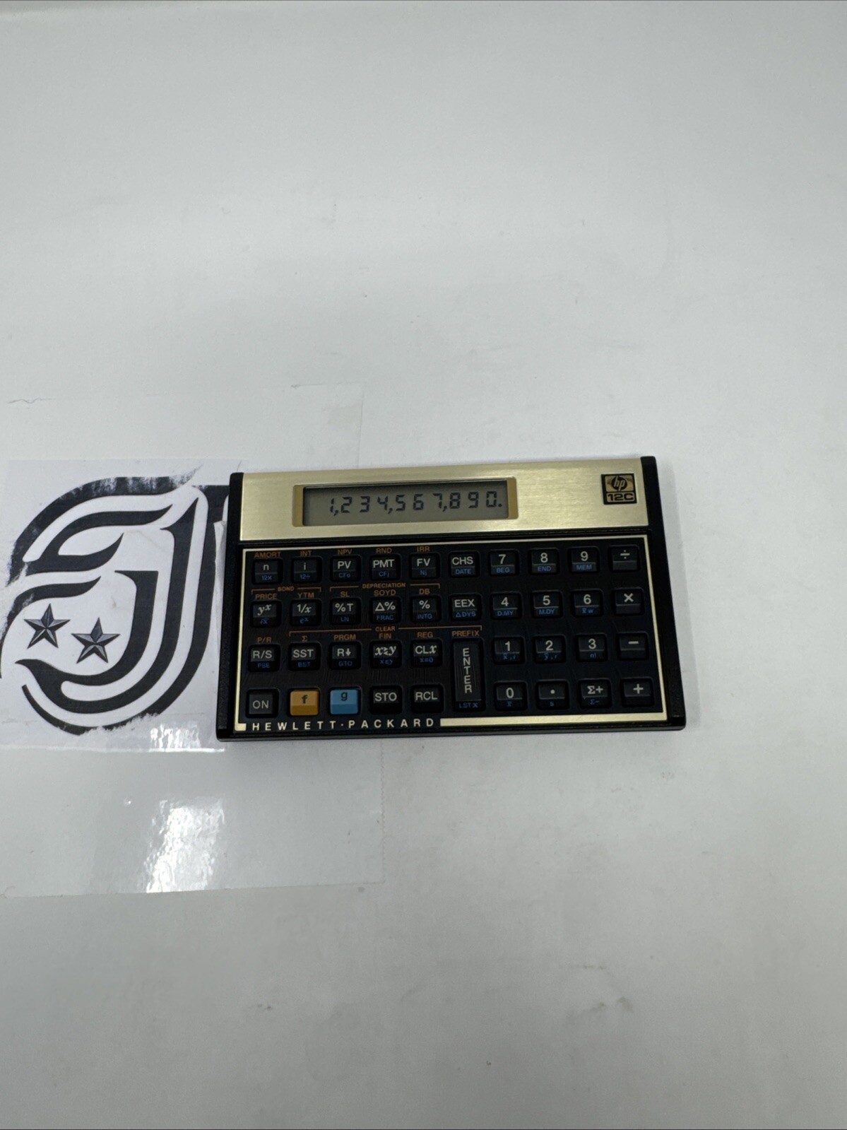 Vintage HP 12C Financial Calculator w/Original Cover, – Tested/works