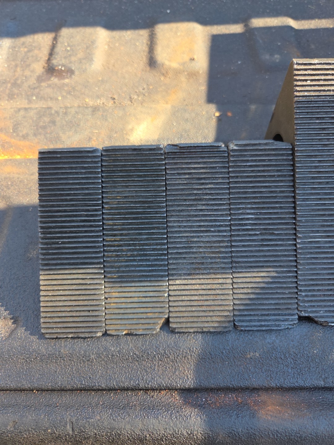 Qty:7 Northwestern USA Milling Machine Jig Bore Set Up Step Block Set 1-1/2 Wide