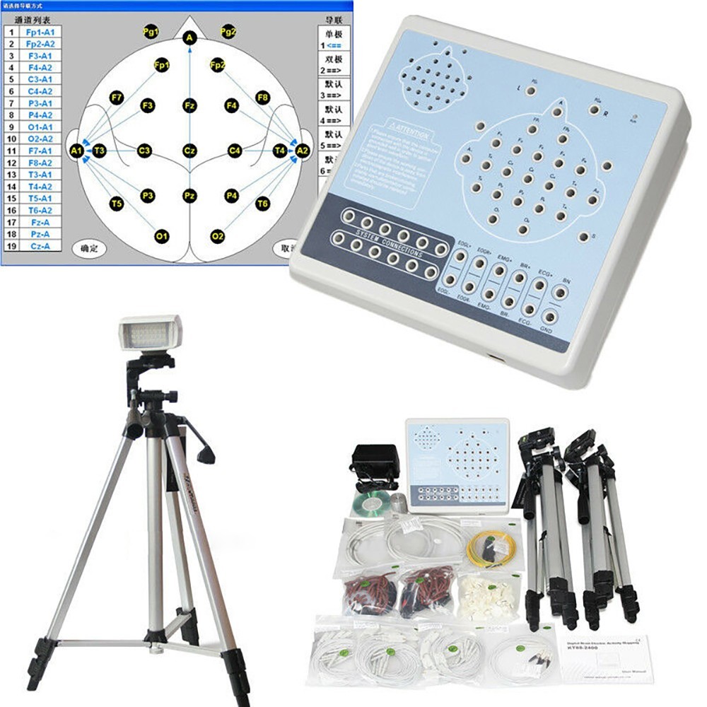 KT88-2400 24 Channel EEG Brain Electrical Activity Mapping System Software