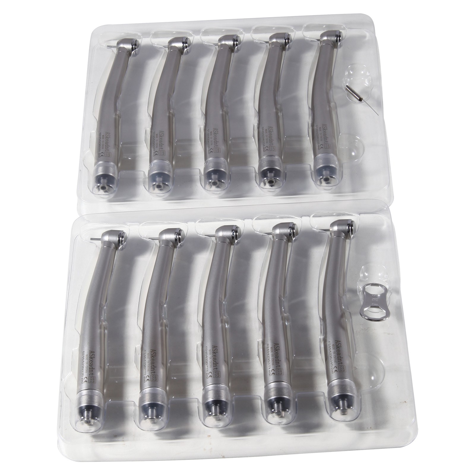 10* ADA4 Dental High Speed Handpiece Push Turbine 4 Holes Fit NSK Pana Max