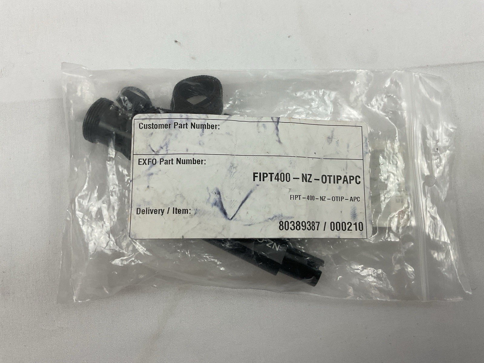 EXFO FIPT-400-NZ-OTIP-APC OptiTip APC Fiber Inspection Nozzle Set Male Female
