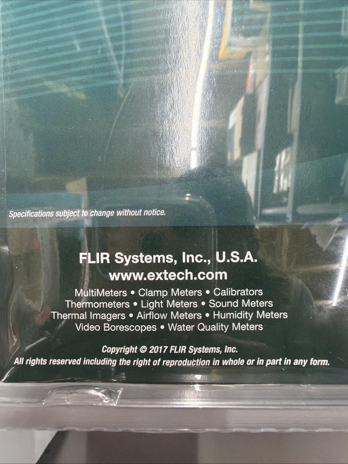Flir System New Extech Infared Thermometer non contact up to 1022*F 550*C Oem
