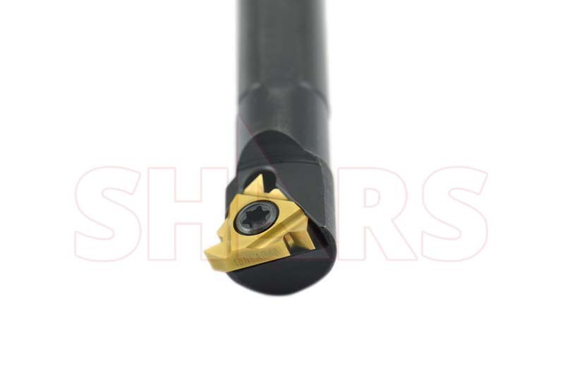 Shars 1/2 LH Internal Indexable Threading Boring Bar ER16 Insert Certificate P]