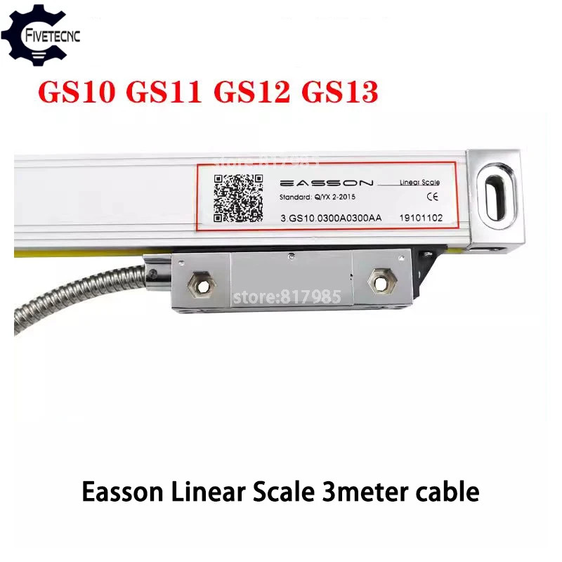 EASSON GS10 0.005mm Linear Scale for Lathe Digital 5um Encoder