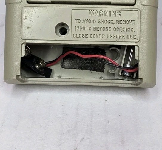 Fluke 8060A True RMS Multimeter With Leads Working