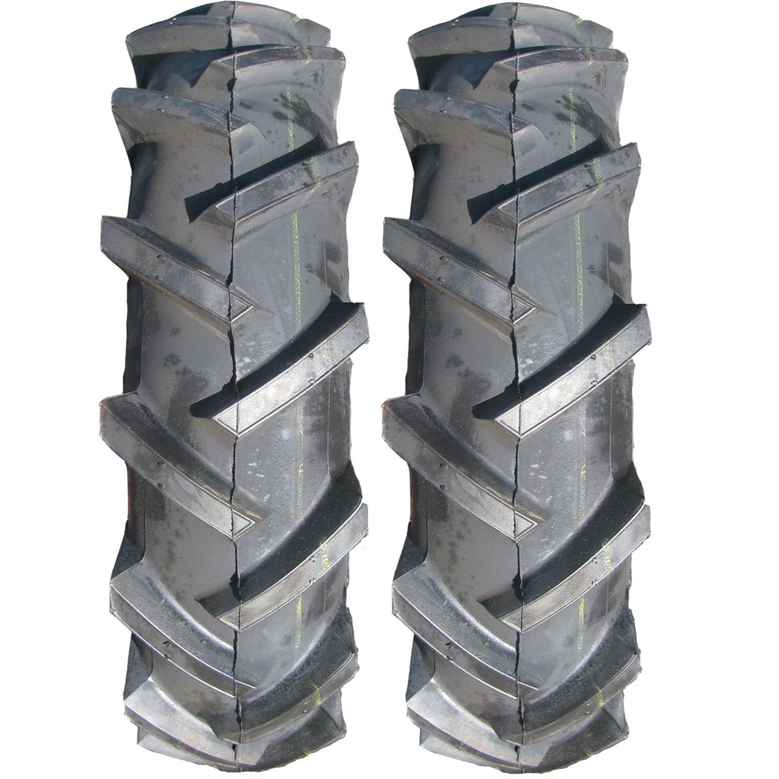 SET OF TWO 600×14 6.00×14 600-14 6.00-14 R-1 LUG farm Tractor Tire 6-14