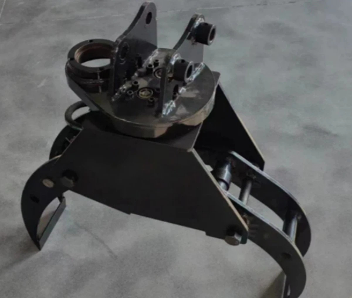 Agrotk Hydraulic Rotation Rock Log Grapple Mini Excavator Attachment 12EX-XZZMQ