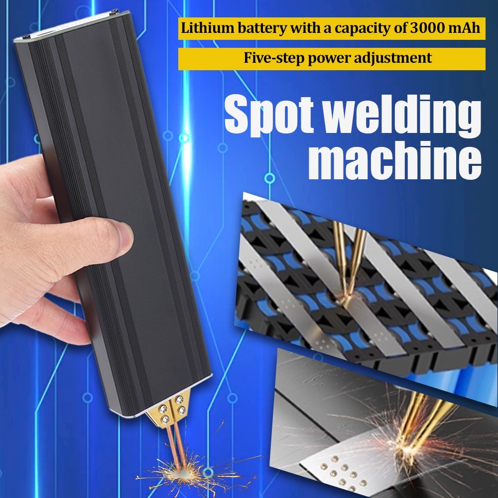 Battery Spot Welder 5 Gear 5000mAh Spot Welding Machine For 18650 32650 Battery