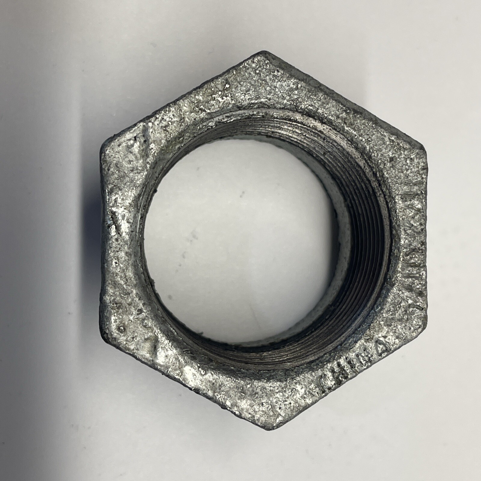 RELIABILT 1-1/2-in x 1-1/4-in Galvanized Hex Bushing Hot or Cold 500PSI at 150F