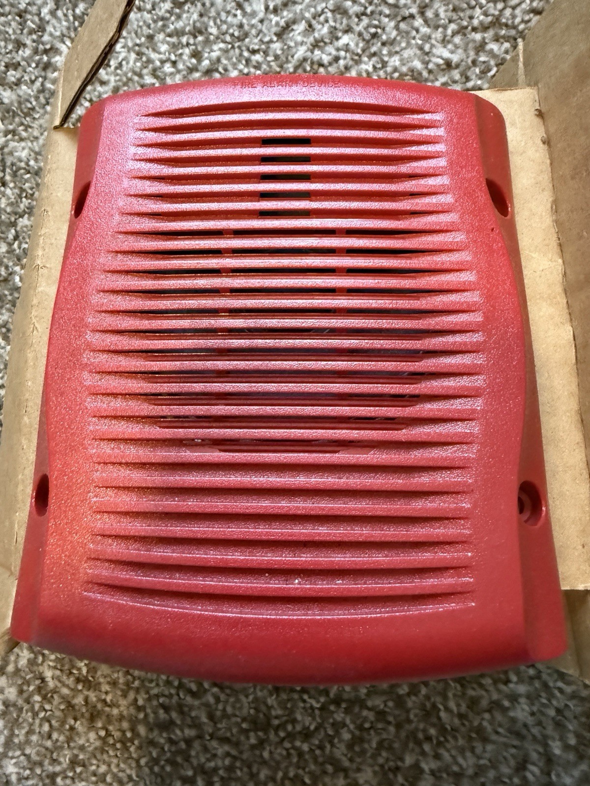 System Sensor SPRK SpectrAlert Advance Red Outdoor Wall Speaker NEW