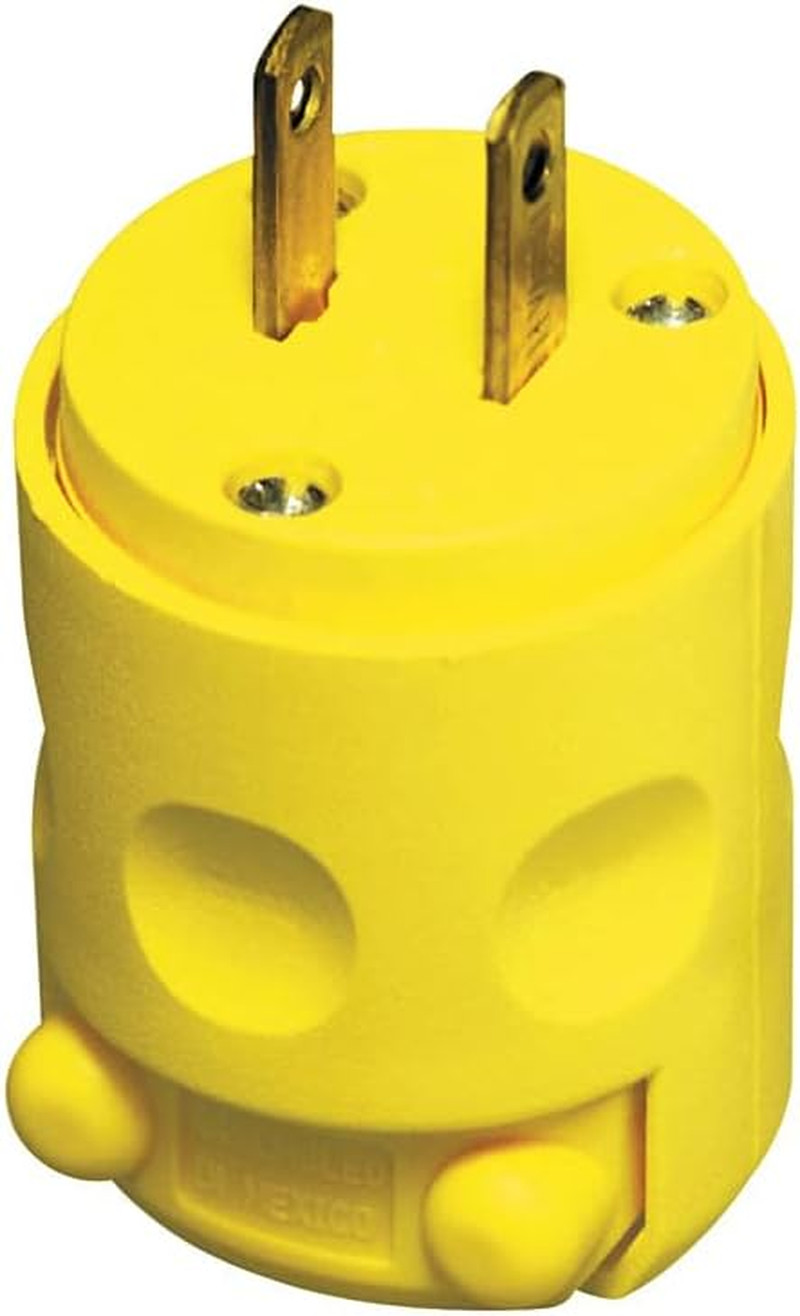 Plug, Vinyl 2 Wire 15 Amp, 115PV