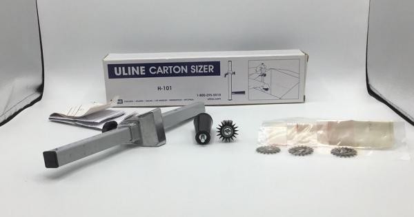 Boxed Uline H-101 Corrugated Carton Box Sizer / Size Reducer