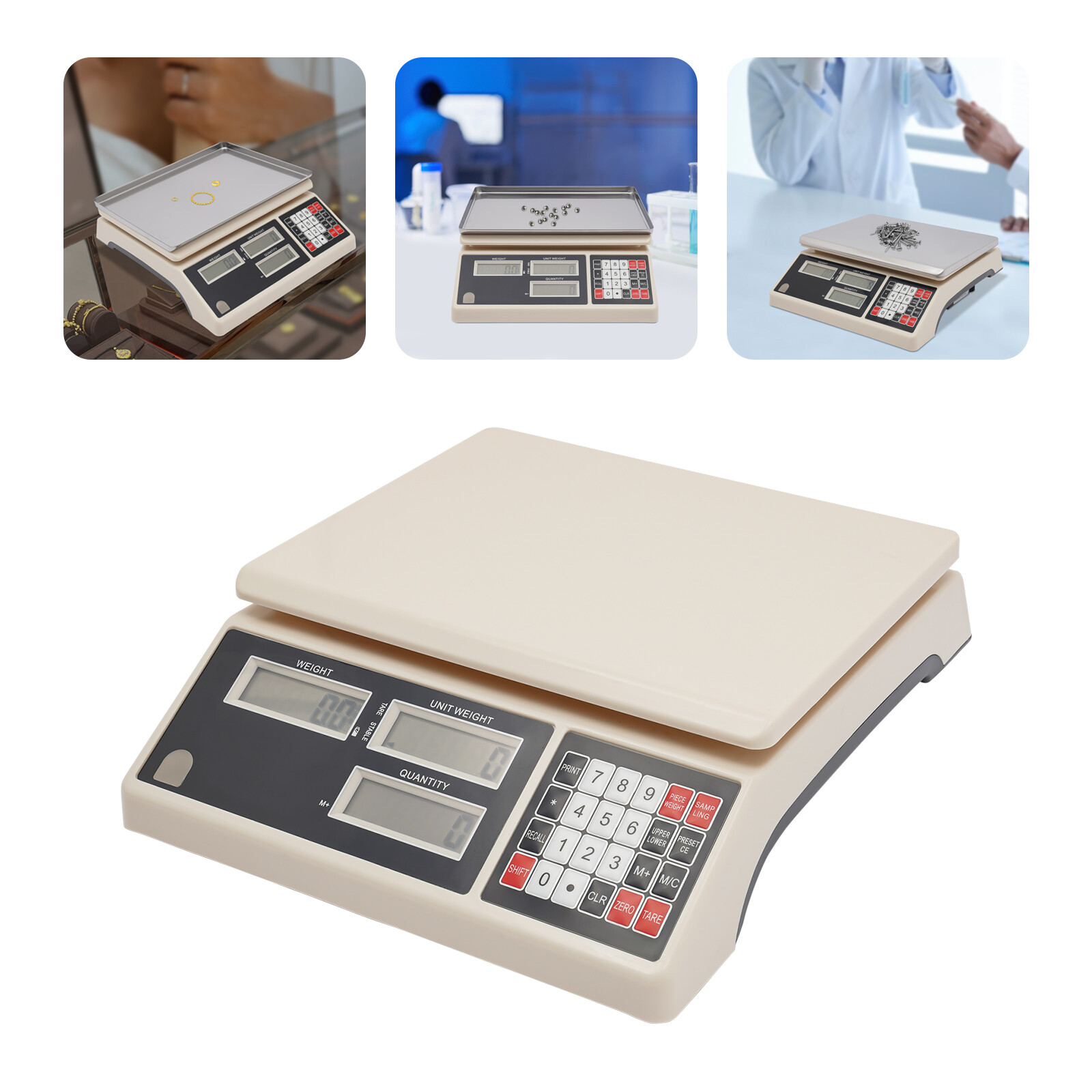 15kg,0.5g Industrial Counting Scale Precision Counting Scale Weighing Scale