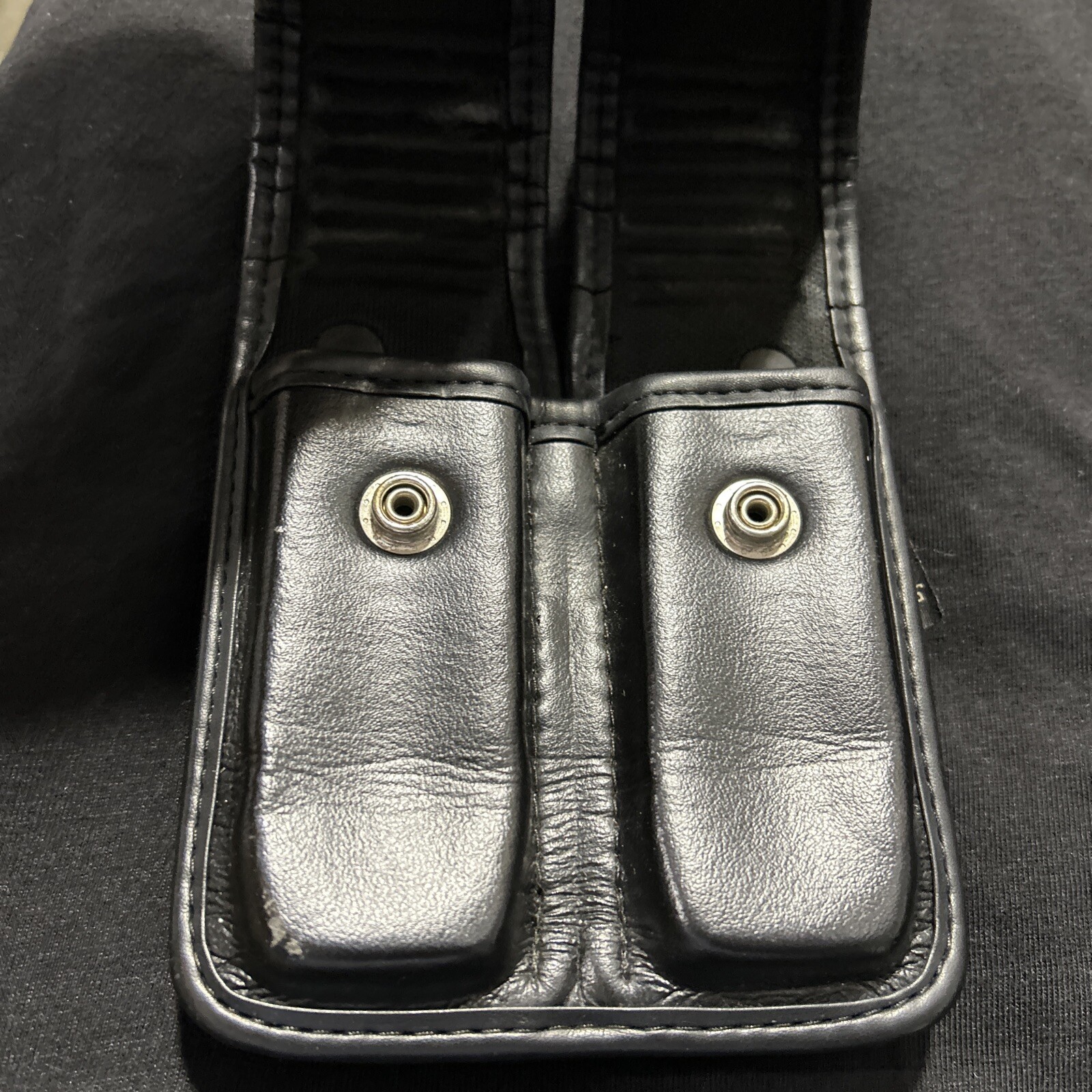 Beretta 84 85 Bianchi AccuMold Elite Double Magazine Pouch with Double Snap