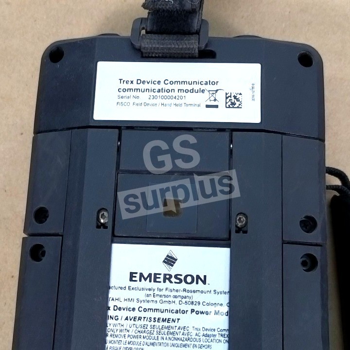 EMERSON TREX DEVICE COMMUNICATOR