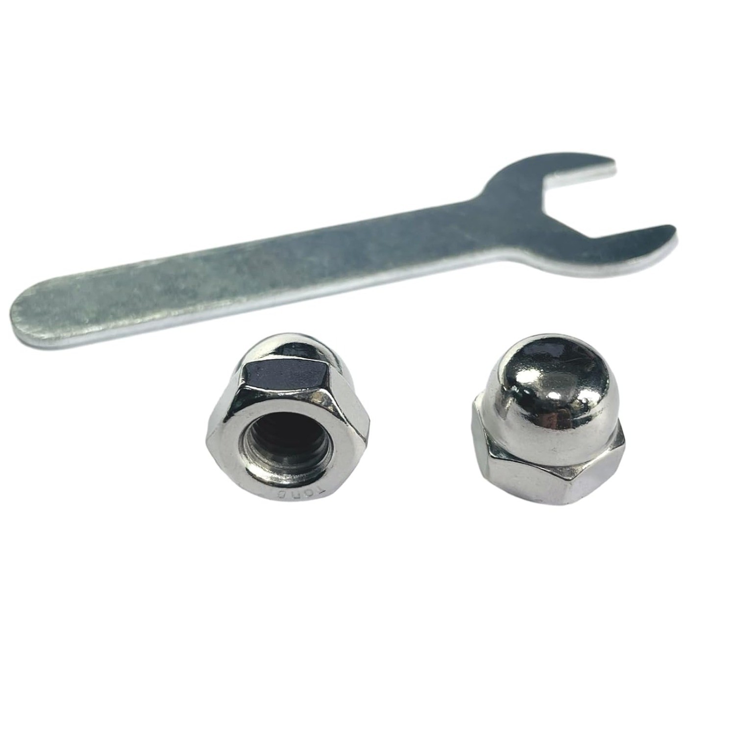 25pcs 3/8-16 Acorn Cap Nuts,3/8-16 Cap Nuts,Acorn Hex Cap Dome Head Nuts