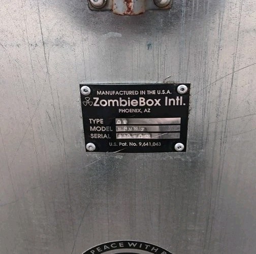 Large Zombiebox Noise Reduction Generator Box With Zpipe and Mat