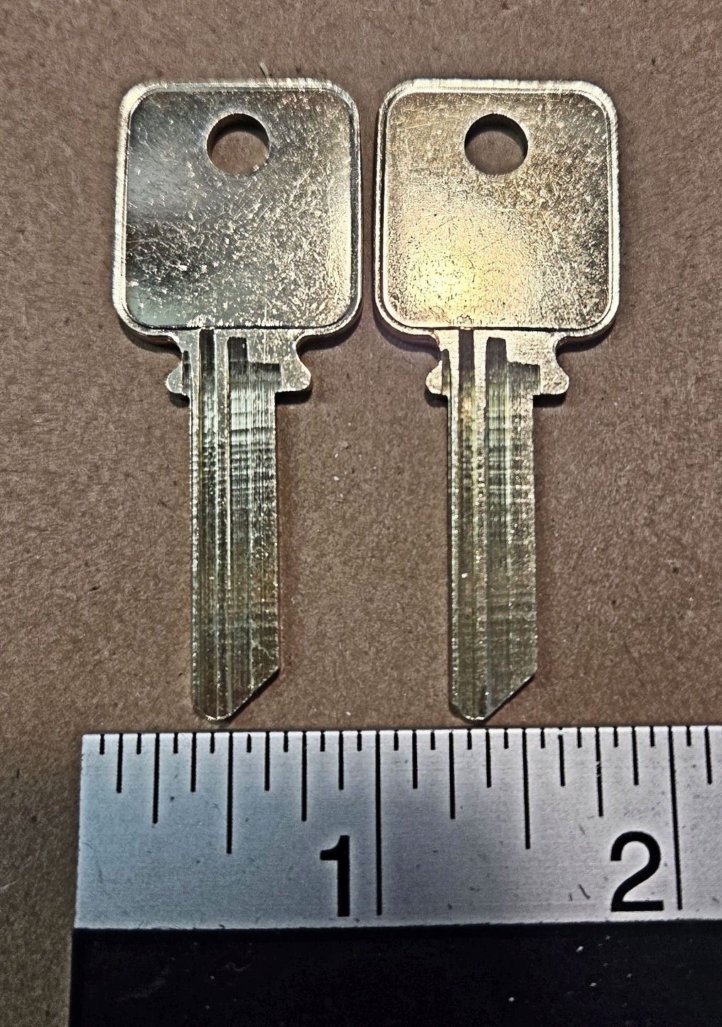 Medeco Patriot generic uncut blank key blanks – qty. 2 for 1 price – New