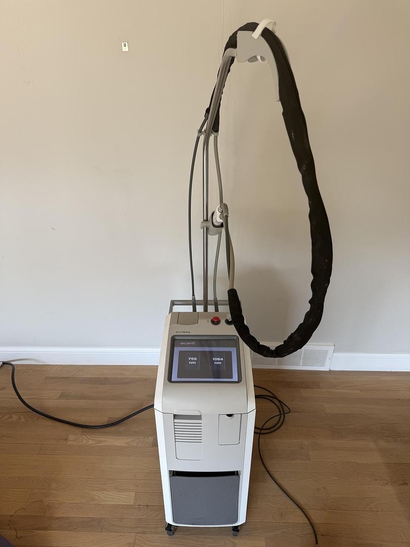 Cutera Excel HR 1064 @ 755 NM laser Hair removal,Lesions,Laser Genesis Warranty