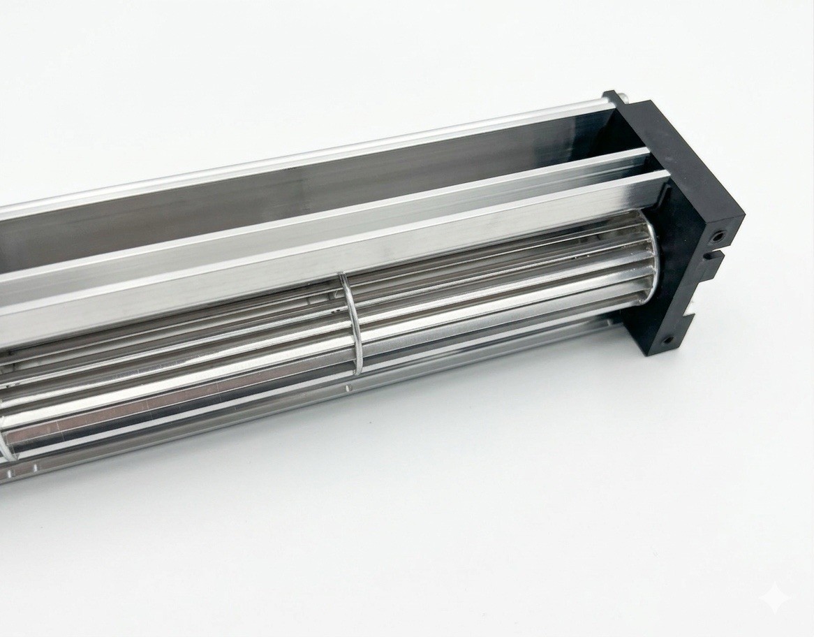 ebm-papst QG030-353/14 Cross-Flow Fan Blower, Part 939 2715 008, 24V DC 9.6W