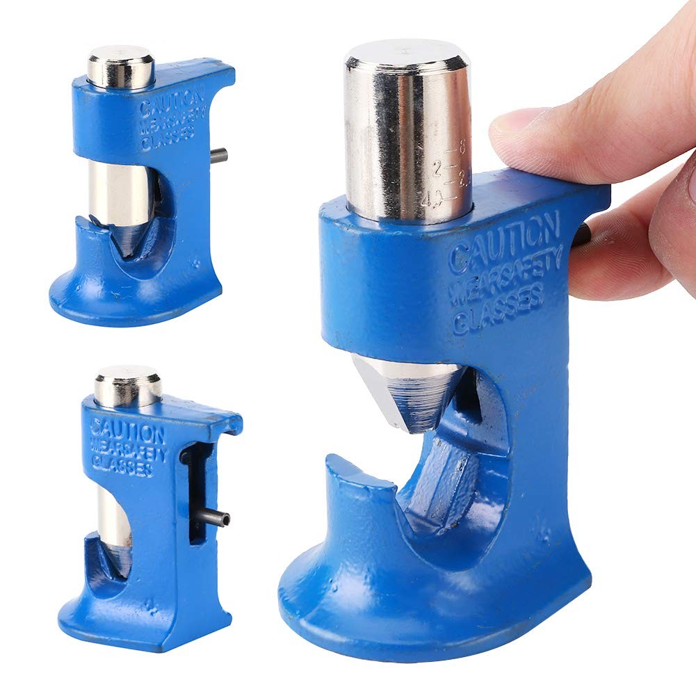 Duty Crimping Tool, Hammer Lug Crimper Tool V2 65 x 100mm / 2.6 x 3.9in, Blue