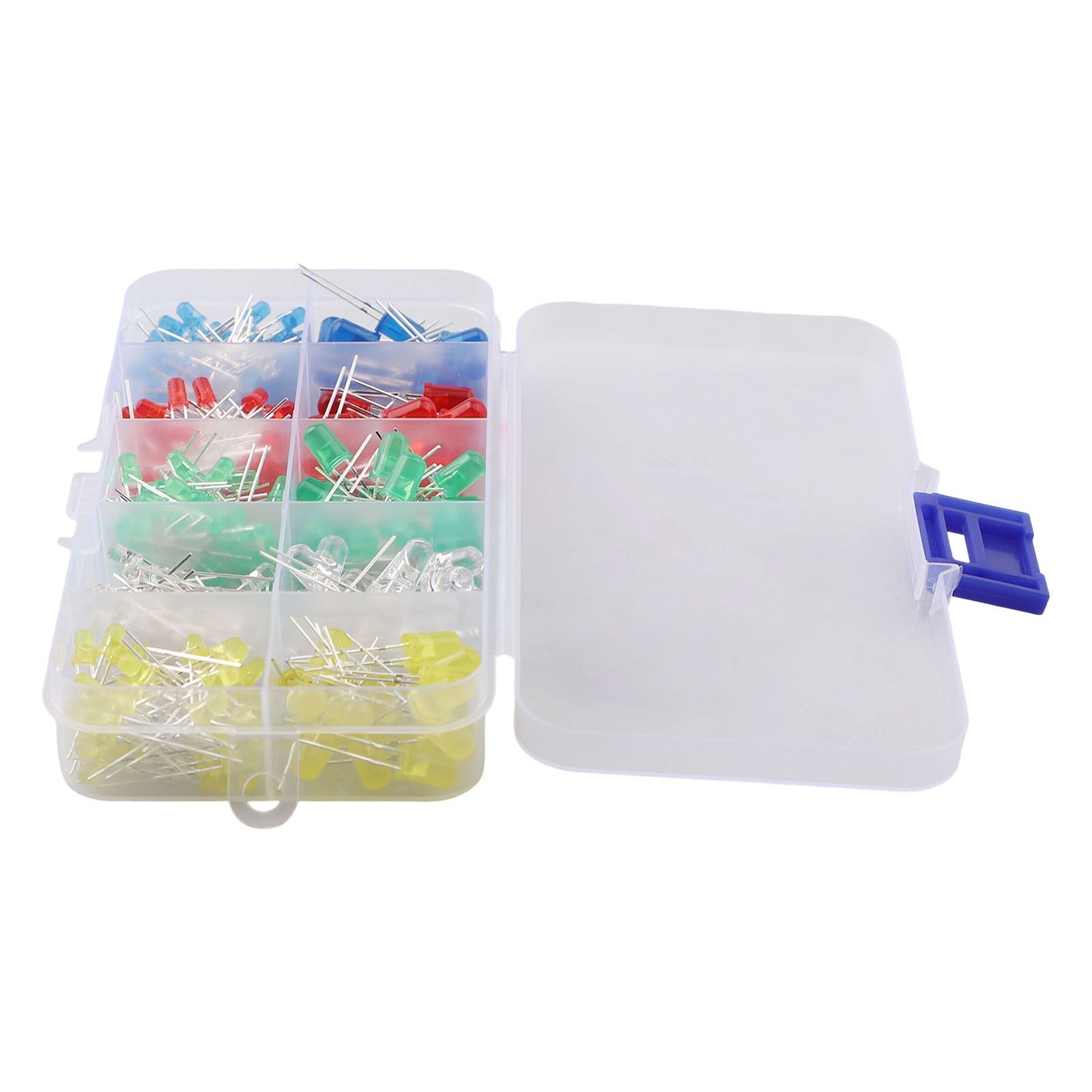 300 Pcs LED Diode Set with 5 Different Colors Suitable for Various DIY Projects