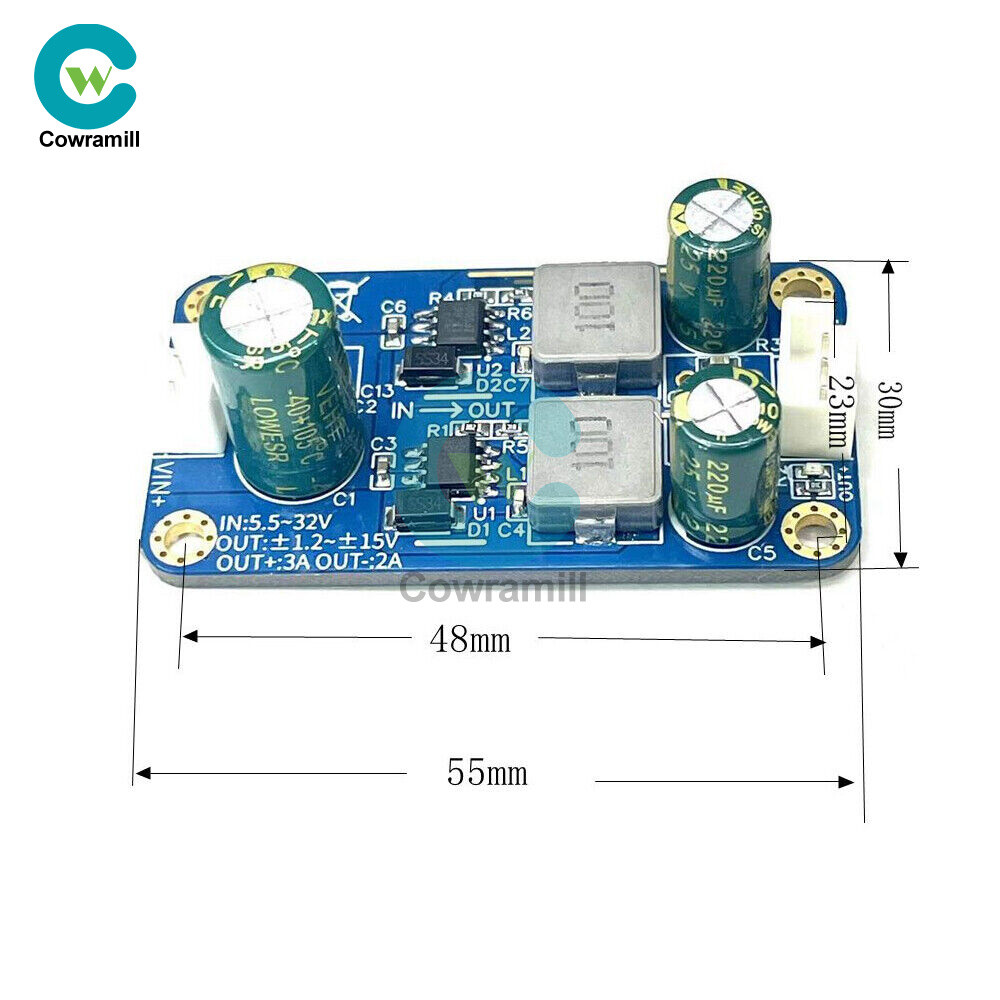 TPS5430 Single Power Supply to Positive And Negative Power Supply Module DC5-32V