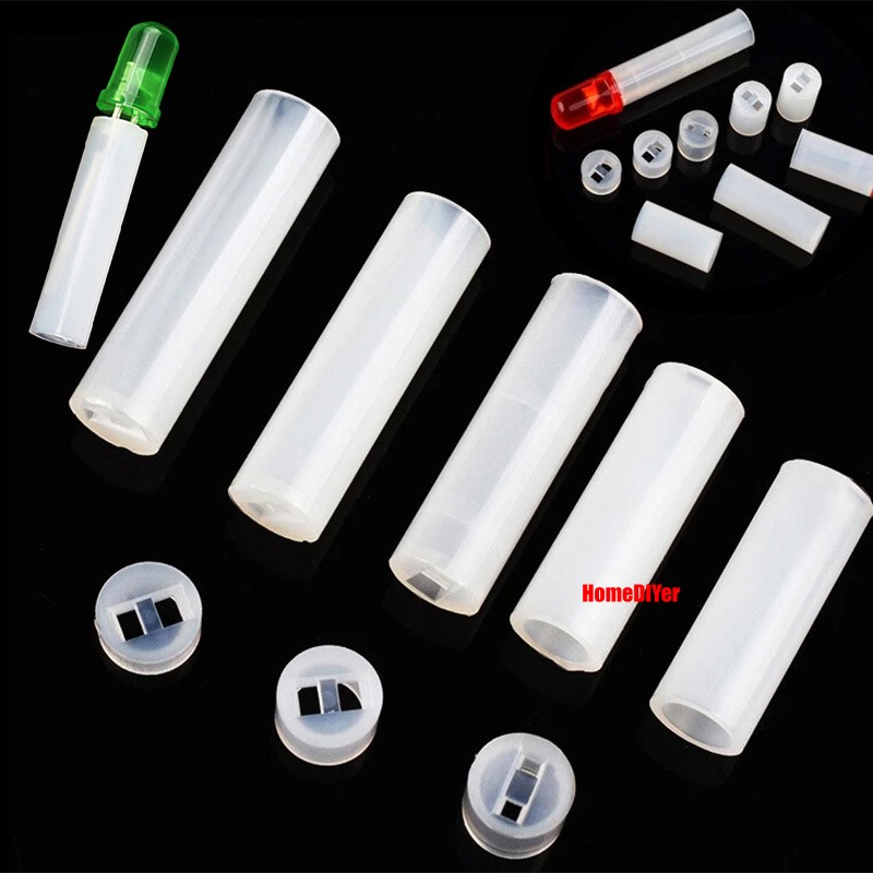 3mm LED Spacer Nylon Plastic Pillar Standoff PCB Board Mount Support 4*2mm-20mm