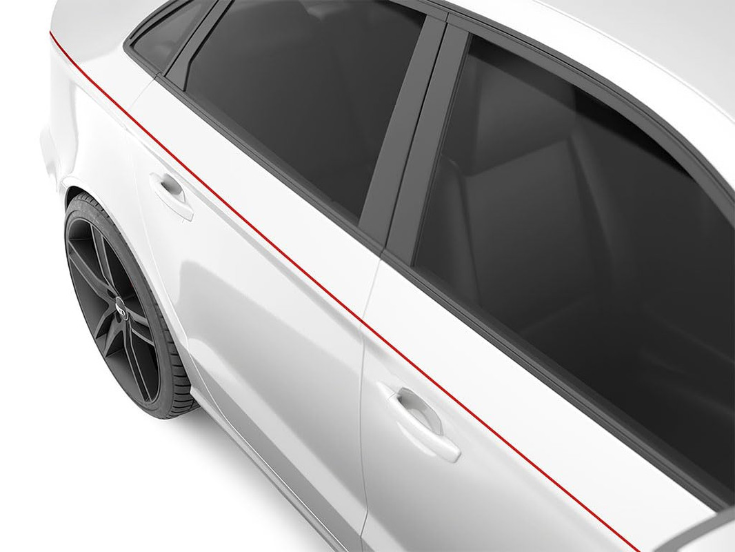 3M 50 Light Red Gloss Vinyl Pinstriping Tape – Vinyl Striping Lines Stickers, St