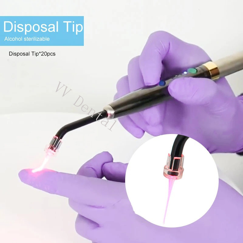 Dental Diode Laser System Cordless Wireless laser Pen soft tissue Perio Endo