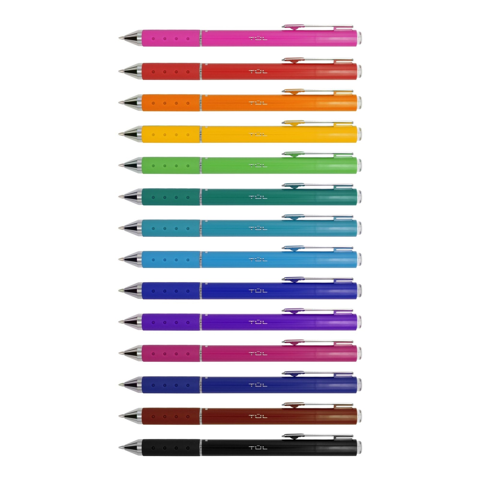 ® GL Series Retractable Pens, Medium Point, 0.7 mm, Assorted Barrel Colors, A…