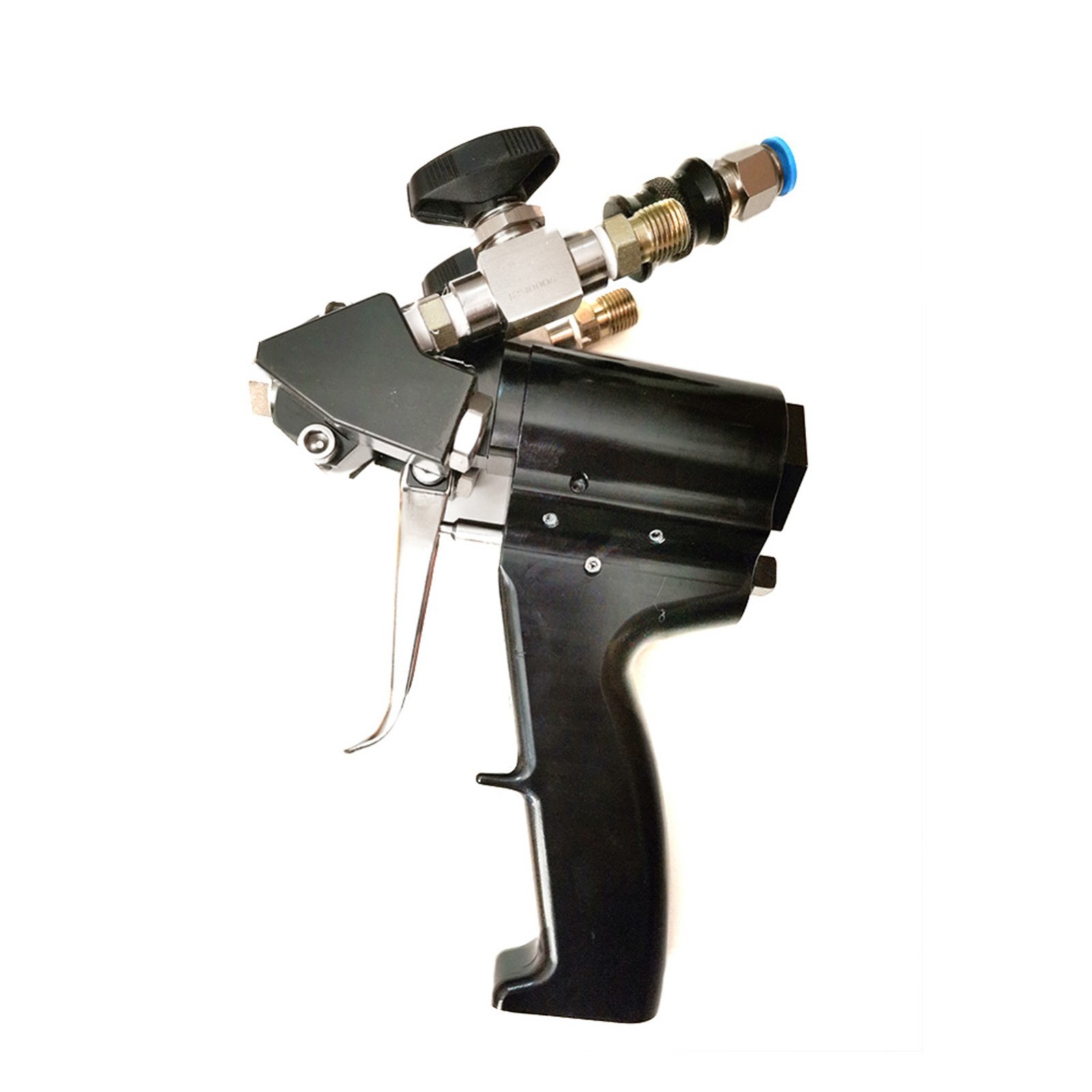 Cast Aluminum Handle P2 PU Foam Polyurethane Air Purge Spray Gun Self Cleaning