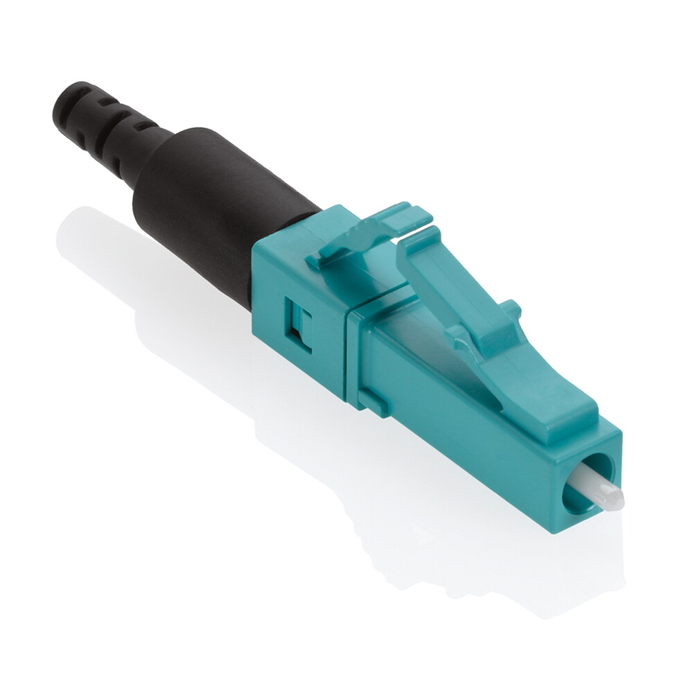 Leviton 49991-LLC FastCAM Pre-polished Connector LC OM3 50/125um 10 Pack