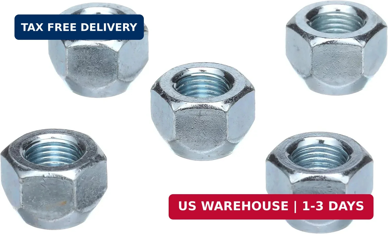 Seachoice Trailer Wheel Lug Nuts,