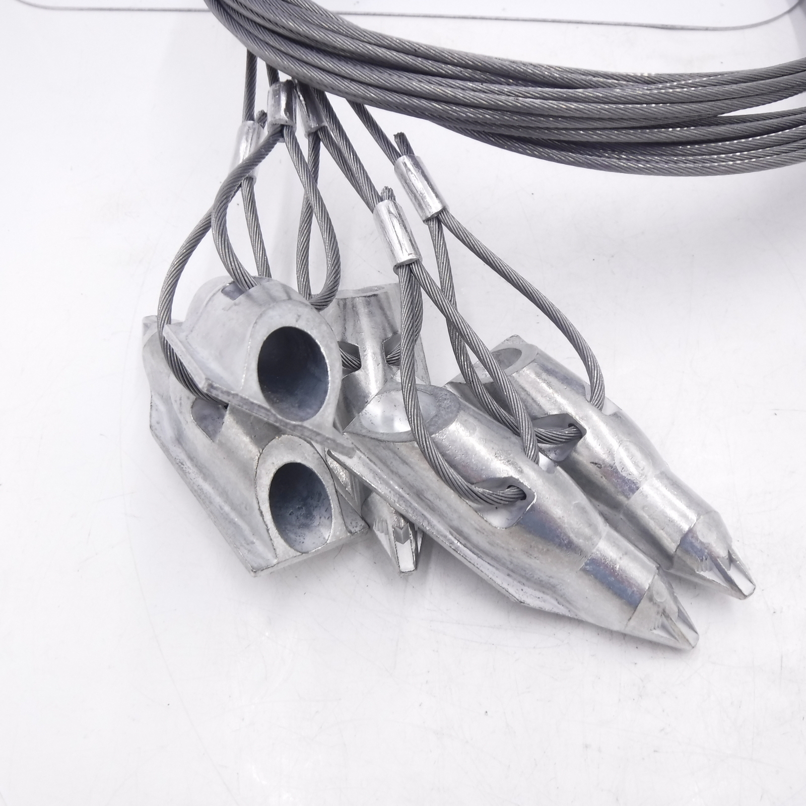 5 Pack Gripple 5/32″ Cable DIA x 4′ Anchor Badger 3
