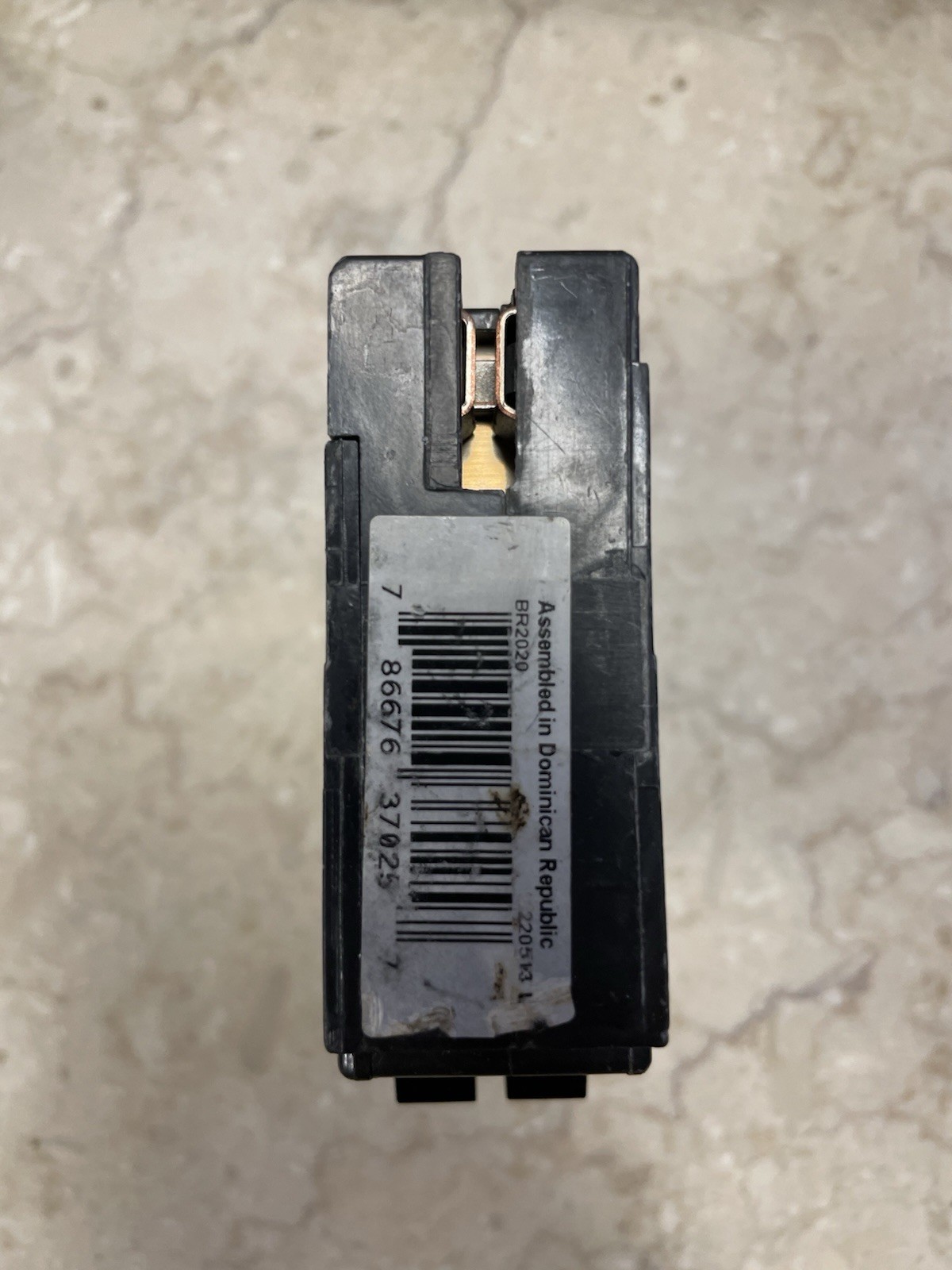Eaton BR2020 DNPL2020 2-Pole 20A 120/240V Type BRD HACR Breaker