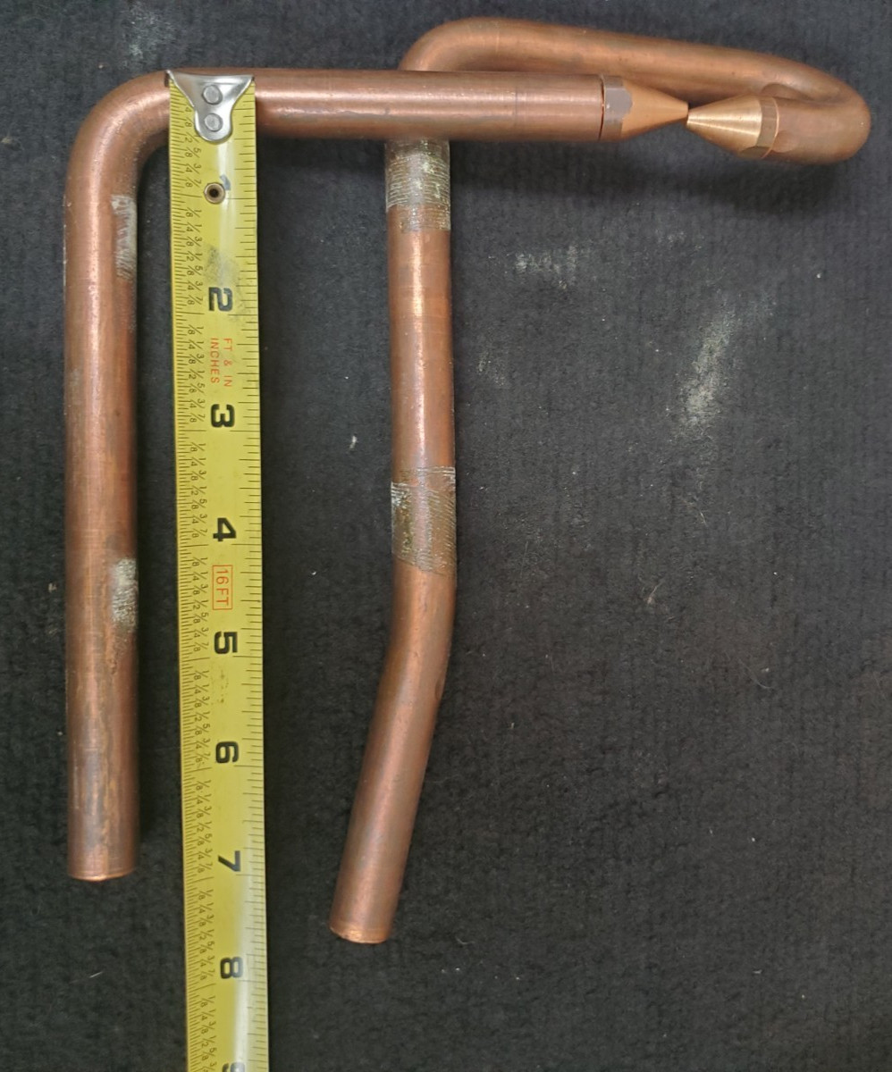 8″x7″ WELDING ARMS FOR ELECTRIC SPOT WELDER OFFSET CLOSE QUARTERS TOOL CORNER