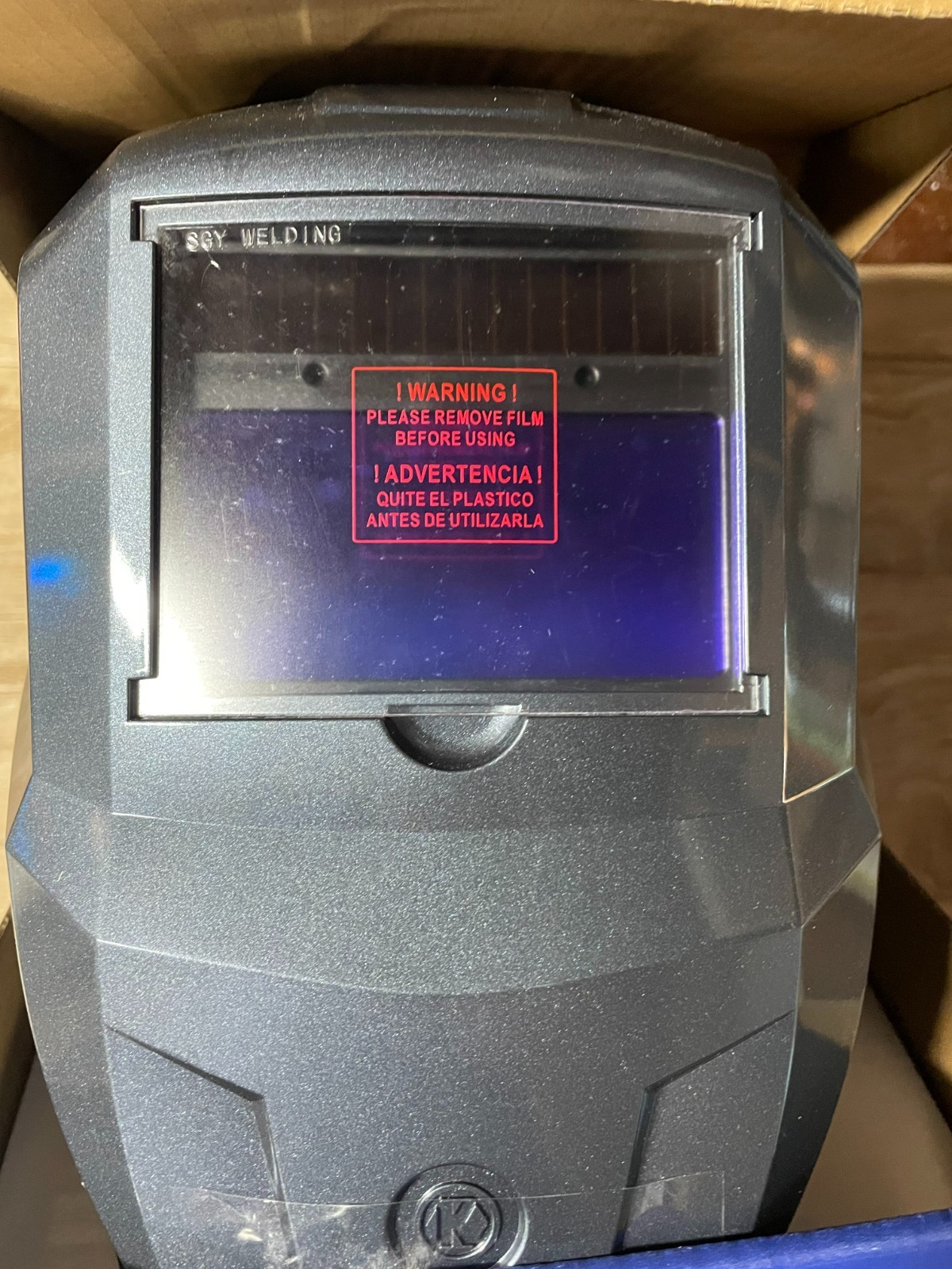 Kobalt Fixed Shade Auto-Darkening Welding Helmet #0033326 – NIB