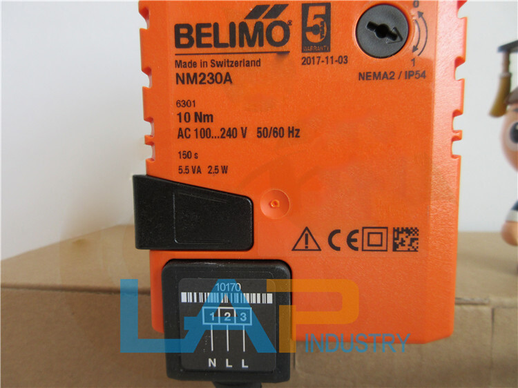1PCS new For Belimo Switch Type Air Valve Actuator NM230A 10NM Drive AC100-240V
