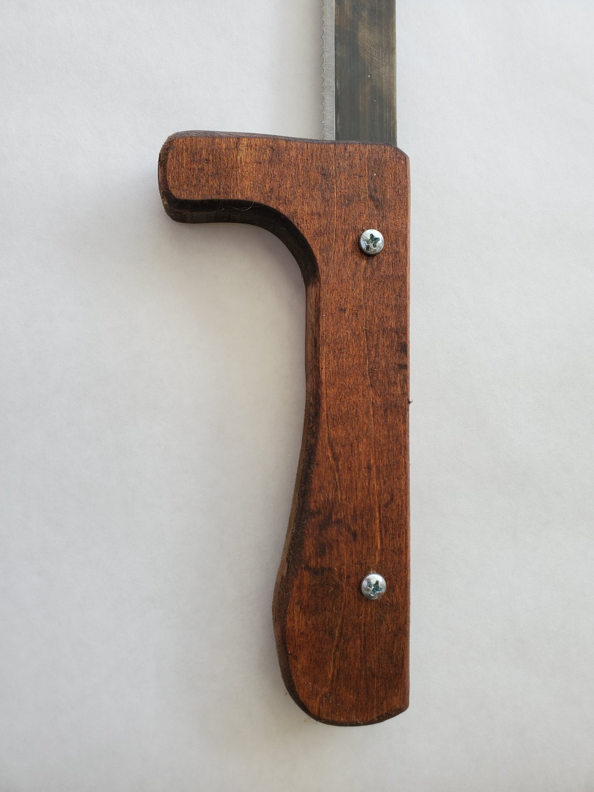 Spray Foam Saw 30 inch Steel Cutting edge. Hardwood Handle. 100% Made in the USA