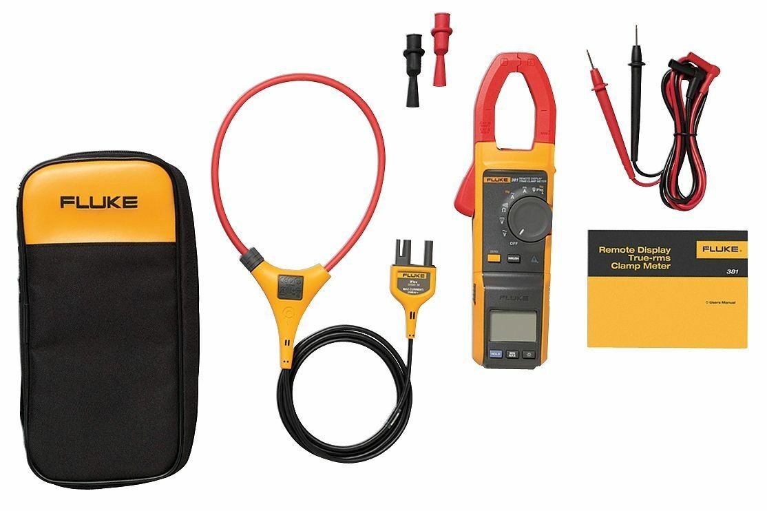 Fluke 381 Remote Display True RMS AC/DC Clamp Meter with iFlex