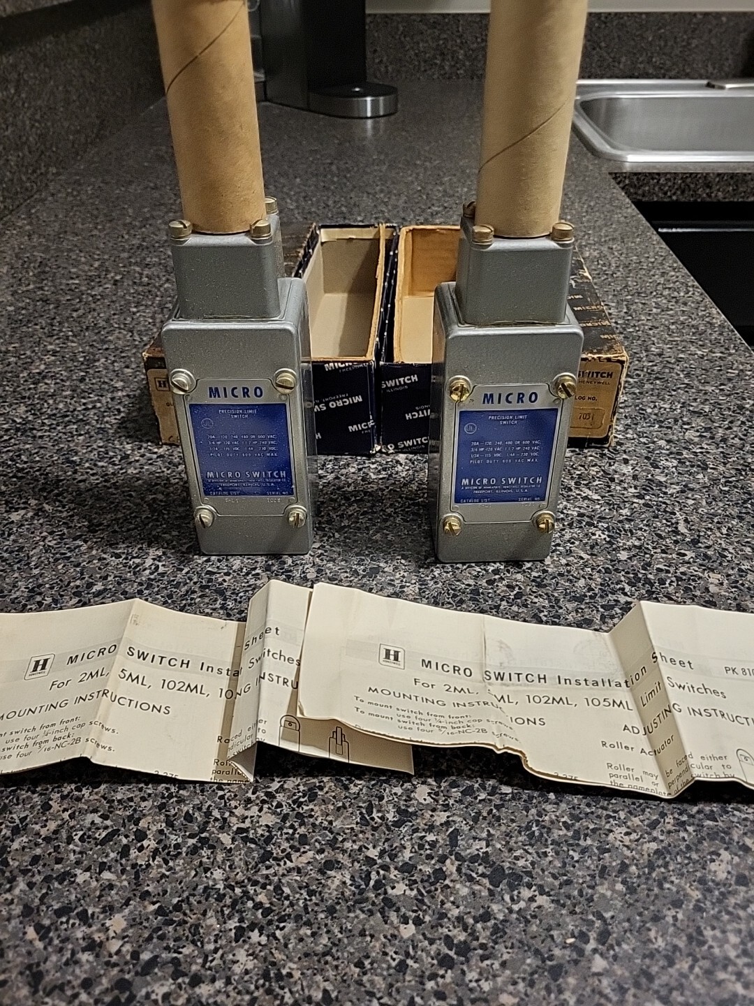 NEW!! HONEYWELL Micro Switch 5ML1 Limit Switch / TWO Available