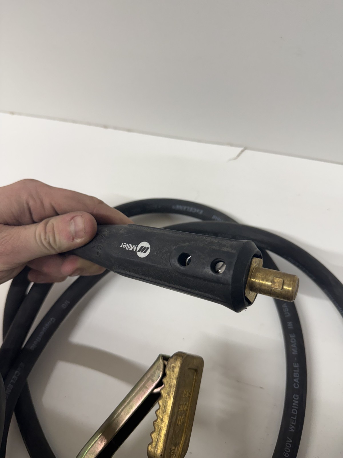 Jackson Clamp Stick Holder GC-5 Ground Flex-A-Prene Welding Cable