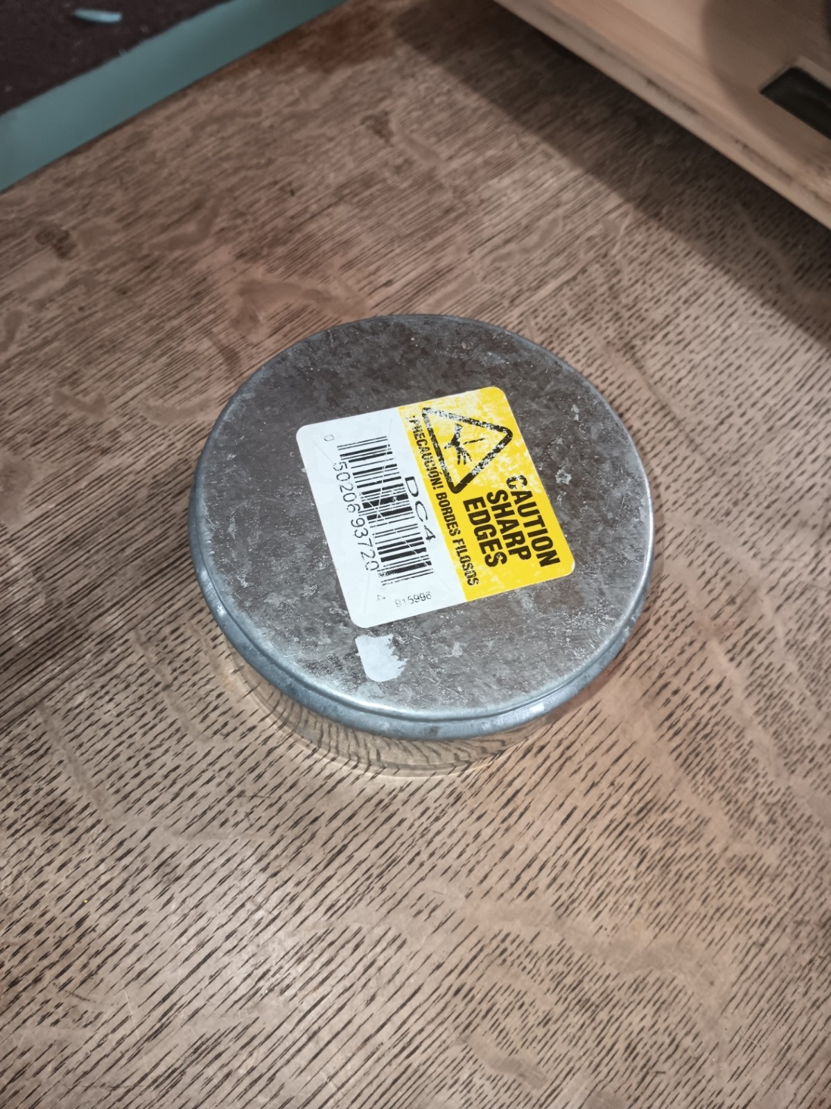 4 In. round HVAC Duct Cap by Master Flow L- DC4
