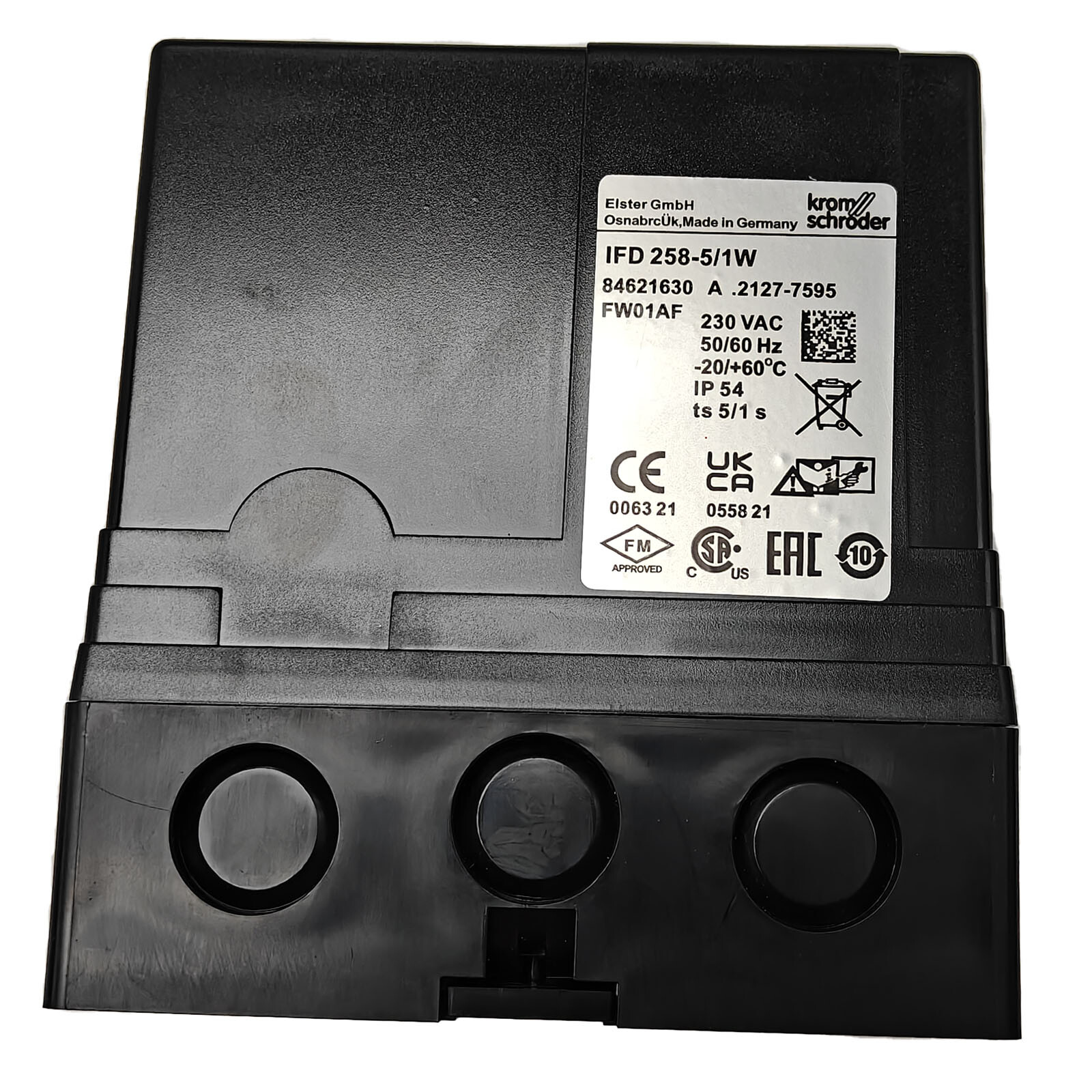 New Control Box for KROM SCHRODER IFD 258-5/1W Automatic Burner Control Unit